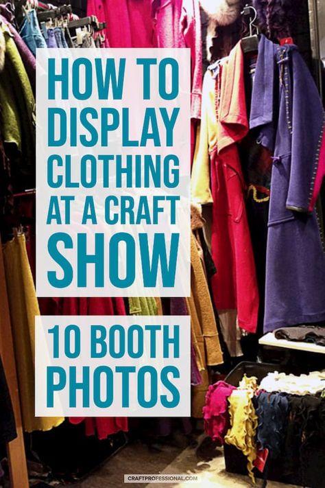 Craft Display Booth Ideas, Craft Fair Booth Display Ideas 10x10, Booth Set Up Ideas Vendor Events, Clothing Booth Display, Festival Booth Display, Craft Display Ideas, Booth Display Ideas Diy, Craft Booth Design, Vendor Booth Display