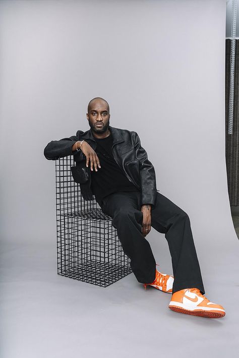 Virgil Abloh Design, Virgil Abloh Style, Off White Design, Off White Virgil Abloh, Off White Virgil, Street Snap, Luxe Life, Fashion Illustration Sketches, Fashion Icons