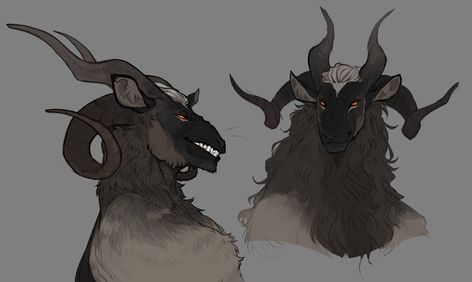 Dnd Satyr, Goat Art, Creature Drawings, Monster Concept Art, Monster Design, Creature Concept Art, Creature Concept, Monster Art, Creature Design