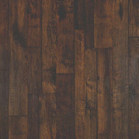 Pergo Outlast+ Somerton Auburn Hickory 10mm Thick x 7-1/2 in. Wide x 47-1/4 in. Length Laminate Flooring (19.63 sq. ft.) Laminate Wood Flooring Home Depot, Gray Wood Laminate Flooring, Pergo Amber Chestnut Laminate, Rustic Laminate Flooring Lowe's, Den Remodel, Dark Vinyl Plank Flooring Lowe's, Pergo Laminate Flooring, Pergo Outlast, Vinyl Plank Flooring Dark Brown