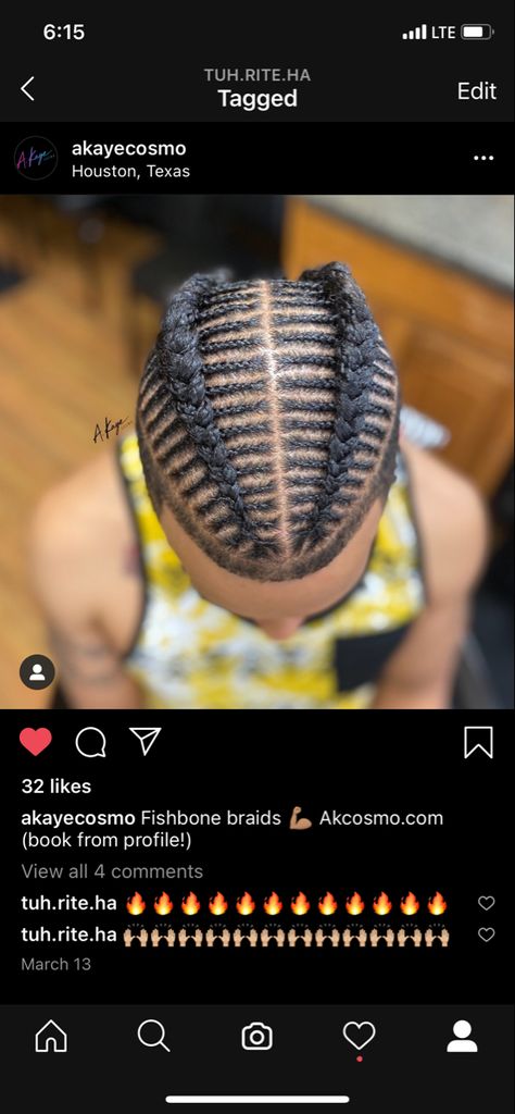 Fish Bone Braids Men, Fishbone Braids For Men, Fish Bone Braid, Fish Plait, Fishbone Hairstyle, S Braids, Cornrows Men, Male Braids, Men Cornrows