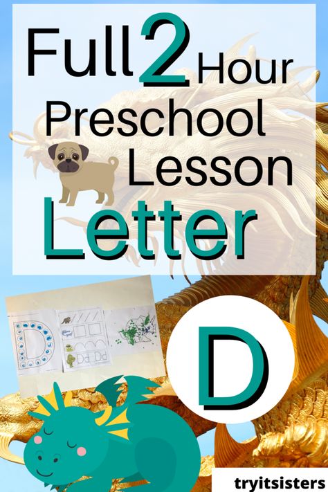 Letter D: Full 2 Hour Preschool Co Op Lesson Plan - Try It Sisters Letter C Lesson Plan, Letter C Pre K Activities, Letter C Lesson Plans Preschool, Letter C Songs For Preschool, Letter C Activities For Kindergarten, Letter C Preschool Activities, Letter C Activities For Preschool, Letter D Preschool, Preschool Letter C