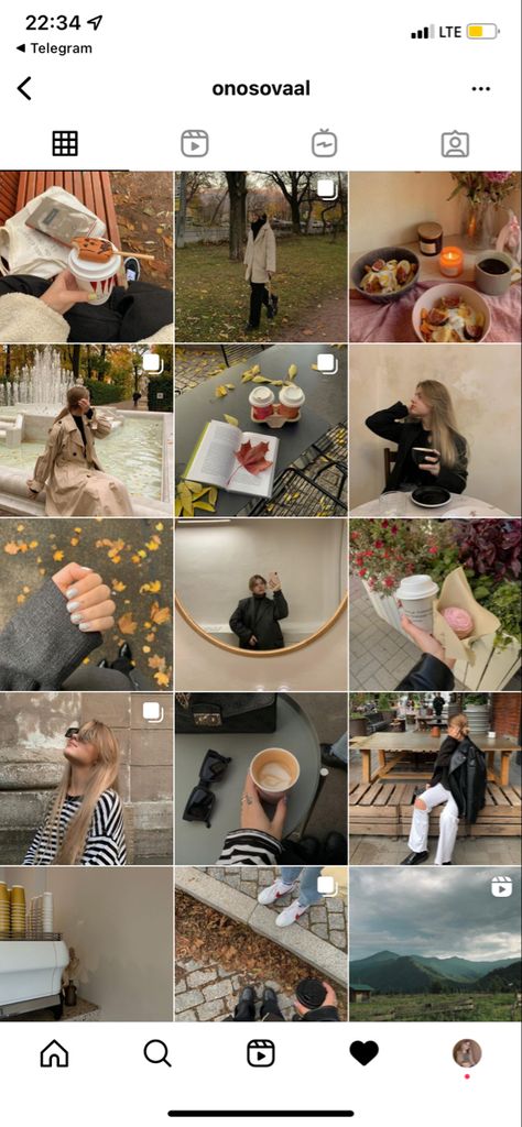 Fall Ig Post Ideas, Post Grid Instagram, Realistic Instagram Pictures, Daily Life Instagram Feed, How To Make Your Ig Profile Aesthetic, Photo Dump Inspiration, Aesthetic Instagram Page Ideas, Aesthetically Pleasing Instagram Feed, Instagram Inspo Aesthetic Grid