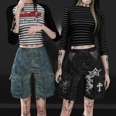 Sims Cc Baggy Pants, Sims 4 Boxers Women, Grunge Clothes Cc Sims 4, Unisex Sims 4 Clothes, Sims 4 Cc Shorts Men, Sims 4 Cc Cargo Shorts, Sims 4 Baggy Shorts, Sims Cc Baggy Jeans, Sims 4 Cargo Shorts