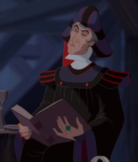 Frollo Disney, Judge Claude Frollo, Claude Frollo, Sand Clock, Disney Version, Funny Mouse, Romantic Goth, Walt Disney Animation, Classic Book