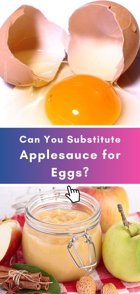 Yes, you can substitute applesauce for eggs in many recipes as a natural binding agent! Visit our site for tips on how to make the perfect swap and the best ratios to use for delicious results! Egg Substitutes, Egg Substitute In Baking, Substitute For Egg, Bread Recipes Sweet, Sweet Bread, Original Recipe, Baking Pans, Bread Recipes, Baking Recipes