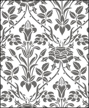 Rose Stencils, Ceiling Stencil, Stencils Online, Library Art, Stencil Design, Stencil Patterns, Painting Furniture, Stencil Crafts, Pattern Ideas