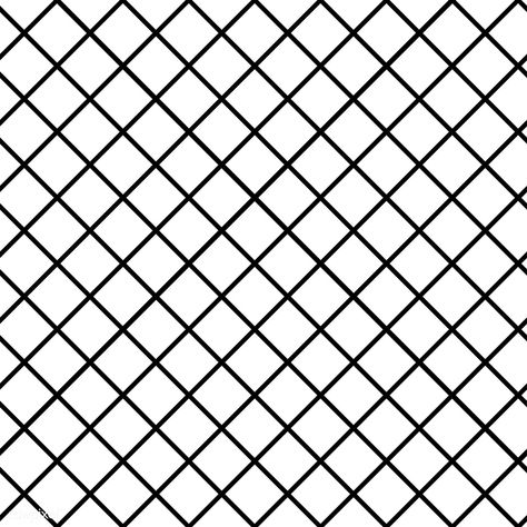 Black and white seamless grid pattern vector | free image by rawpixel.com / filmful Grid Black And White, Grid Vector, Gym Bench, Grid Texture, Hatch Pattern, Fish Skeleton, Patterns Simple, Rhinestone Projects, Free Illustration Images