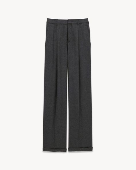 90s Pants, Saint Laurent, Cashmere, Online Store, Pants, Trousers