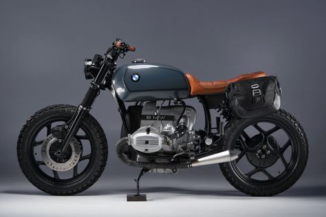 A Custom BMW R80 Scrambler From Monnom Customs Bmw R80 Scrambler, Bmw Motorbikes, Bmw R75, Bmw Bike, Bmw R80, Bike Bmw, Motos Bmw, Bmw Scrambler, Custom Bmw