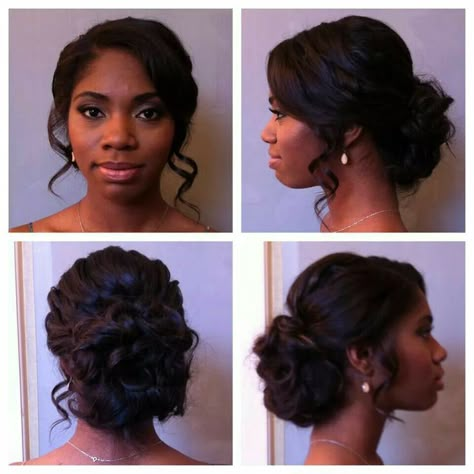 Black Bridesmaids Hairstyles, Black Brides Hairstyles, Natural Hair Wedding, Cabello Afro Natural, Black Wedding Hairstyles, Natural Wedding Hairstyles, Natural Afro Hairstyles, Best Wedding Hairstyles, Braut Make-up