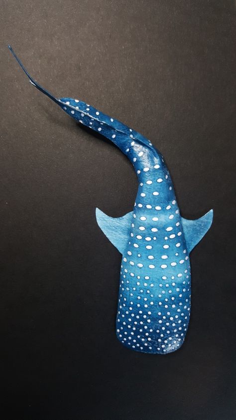 Whale shark paper art prototype made Paper Mache Whale, Cardboard Shark, Sea Ideas, Ocean Room Decor, Ocean Diy, All About Sharks, Ocean Room, Under The Sea Party, Whale Shark