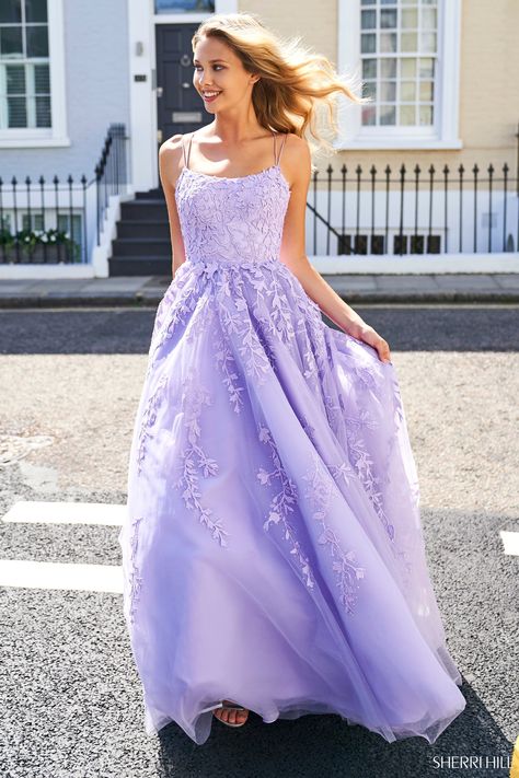 53116 Prom Dresses Lavender, Lilac Prom Dresses, Lace Prom Gown, Informal Wedding Dresses, Halter Prom Dresses, Sherri Hill Prom Dresses, Lace Ball Gowns, Purple Prom Dress, Lace Party Dresses