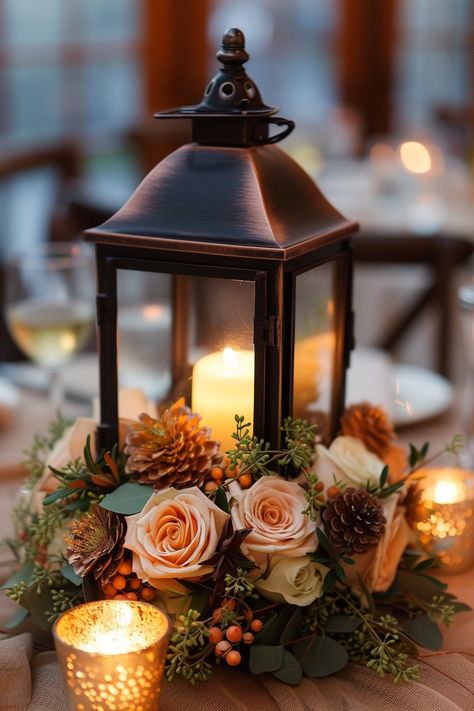 30 Lantern Decor Ideas to Illuminate Your Space How To Decorate With Lanterns Inside, Decorate Lanterns Ideas, Open Lantern Decor Ideas, Indoor Lanterns Decor, Lantern Decor Ideas, Fall Lantern Decor, Decorate Lantern, Lantern Decor Wedding, Indoor Lanterns