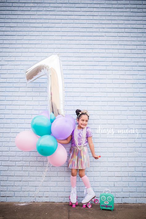 7 Year Photo Shoot Picture Ideas, Sixth Birthday Photoshoot Ideas, 6 Year Birthday Photoshoot, Six Year Old Photo Shoot Ideas, 7year Birthday Party Ideas, 9th Birthday Photoshoot Ideas, 6th Birthday Photoshoot Ideas, 8th Birthday Photoshoot Ideas, Roller Skate Photoshoot Ideas