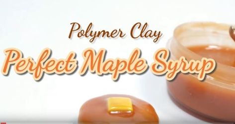 How To Make Syrup, Make Your Own Clay, Miniature Ice Cream, Miniature Food Tutorials, Clay Tips, Miniature Foods, Modelling Clay, Diy Silicone, Sand Dollars