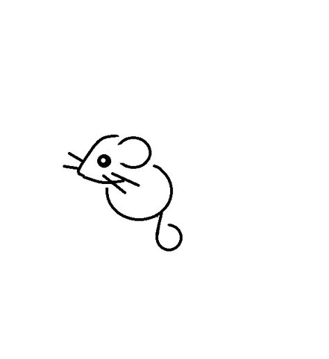 Cute Mouse Cartoon Drawing, Drawing Mouse Cute, Mouse Line Tattoo, Minimalist Mouse Tattoo, Cartoon Rat Tattoo, Cute Mouse Tattoo Ideas, Fine Line Mouse Tattoo, Mouse Doodle Easy, Small Mouse Drawing