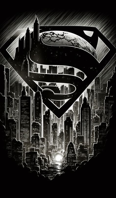 Superman Artwork Wallpapers, Superman Logo Art, Superman Cavill, Superman Tattoos, Bane Batman, Logo Superman, Black Superman, Superman Pictures, Superman Symbol