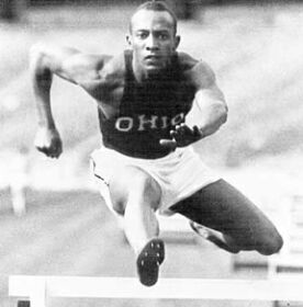 Jesse Owens, Winner of four gold medals at the Olympic Games; incredible athlete Jessie Owens, Games Icon, Berlin Olympics, Black Heroes, Field Athletes, Jesse Owens, Sporting Legends, American Athletes, Sport Hall