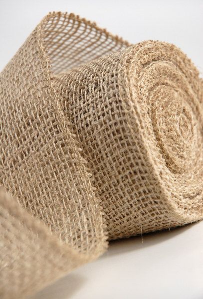 Supplies Burlap Ribbon, Burlap, Ribbon, White