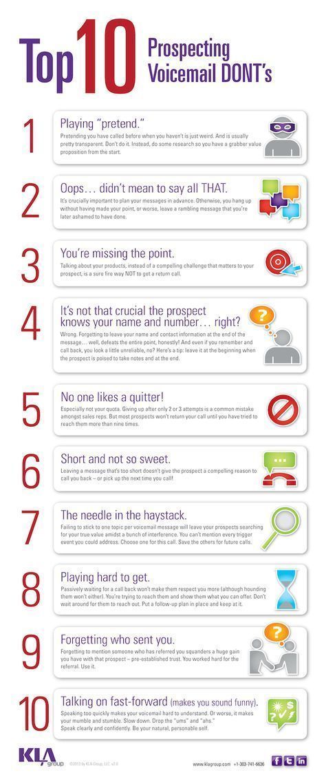 10 Voicemail Tips When Sales Prospecting Sales Questions, Life Insurance Facts, Sales Prospecting, Sales Motivation, Insurance Sales, Sales Skills, Sales Coaching, Sales Techniques, Motivation Poster