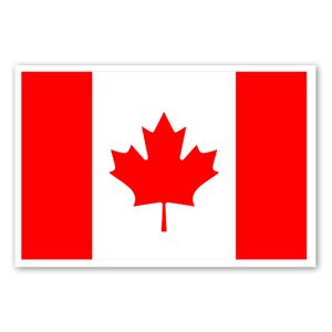 Canada Flag sticker. #Sticker #flag #art #Canada Canadian Flag Art, Flag Of Canada, Posters Canada, Canadian Things, Flag Printable, Flag Painting, Flag Sticker, Canadian Flag, Flag Art