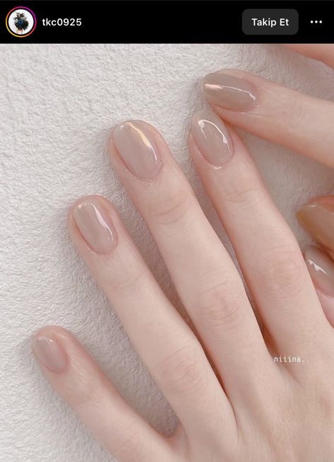 Minimal Nails Art, Simple Gel Nails, Minimal Nails, Blush Nails, Gray Marble, Pretty Gel Nails, Japanese Nails, Soft Nails, روتين العناية بالبشرة