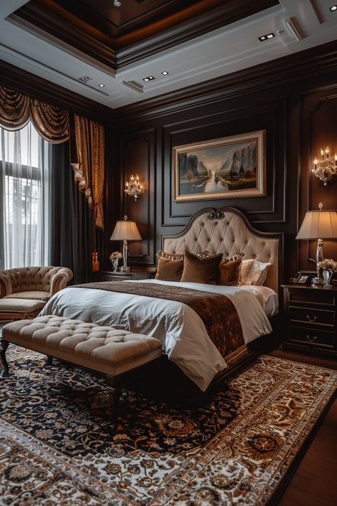 29 Timeless Decor Bedroom Ideas for Everlasting Elegance 28 Bedroom Design Luxury, Timeless Bedroom, Victorian Interior Design, Vintage Bedroom Decor, Glamourous Bedroom, Victorian Bedroom, Bedroom Interior Design Luxury, Casa Vintage, Timeless Decor