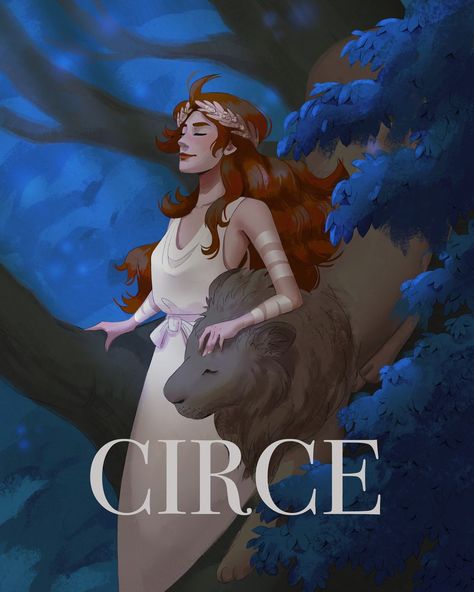 Pema Horeau on Instagram: “Here is a fanart I made of the novel called Circe from Madeline Miller. I saw @lemoncholy_ 's youtube video where she designed a book cover…” Circe Fanart, Greek Goddess Art, Madeline Miller, Will Solace, Achilles And Patroclus, Book Fanart, Greek Mythology Art, Greek And Roman Mythology, Lore Olympus