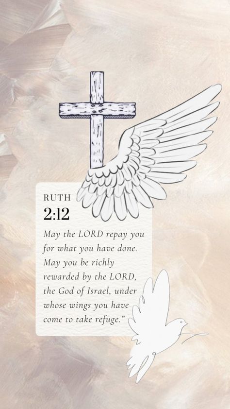 Ruth 2:12- Bible Verse Collage background Christian aesthetic wallpaper Ruth Bible Verse, Bible Verse Collage, Background Christian, Ruth Bible, Ruth 2, Wallpaper Bible, Christian Quotes Wallpaper, Verse Wallpaper, Christian Posters