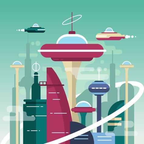 Download The City of Future Vector Art. Choose from over a million free vectors, clipart graphics, vector art images, design templates, and illustrations created by artists worldwide! Latest Graphic Design Trends, Cityscape Drawing, Drawing Competition, City Vector, Vector Graphics Design, City Drawing, Isometric Illustration, Contemporary Illustration, Anime Dragon Ball Goku