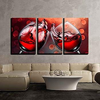 Amazon.com: Gardenia Art - Wine Canvas Paintings Wall Art Pictures Abstract Wine Glass in Red Black White for Kitchen Bedroom Living Rommg Decoration, 12x12 inch per Piece, 2 Pieces per Set: Posters & Prints Gardenia Art, Wine Wall Art Decor, Abstract Art Paintings Acrylics, Wine And Canvas, Abstract Art Painting Techniques, Wine Wall Art, Paintings Wall, Art Investment, Glass Bottles Art