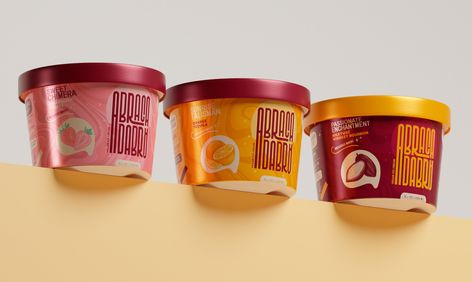 Abracadabra Vegan Ice Cream - Branding & Packaging | Images :: Behance Vegan Ice Cream Brands, Cream Branding, Ice Cream Brands, Vegan Ice Cream, An Exercise, Branding Packaging, Brand Packaging, Visual Identity, Ice Cream