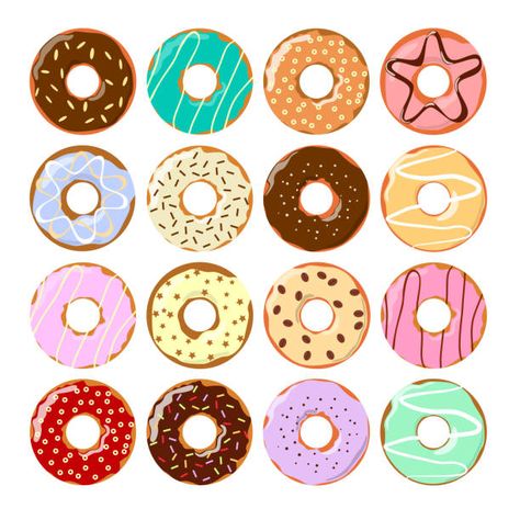 Bbq Baby Shower Decorations, Candy Theme Birthday Party, Donut Art, Donut Vector, All Crafts, Donut Birthday Parties, Baby Play Activities, Cute Blue Wallpaper, Unicorn Cake Topper