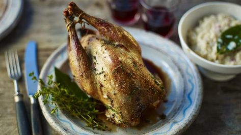 temps de cuisson du faisan au four ou en cocotte minute. How To Cook Pheasant, Roast Pheasant, Pheasant Recipes, Chicken Supreme, Fruity Wine, Bread Sauce, Clam Recipes, Bbc Food, Oven Roast