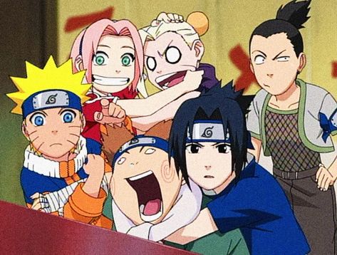 equipo 7 y equipo 10 Naruto Show, Sasuke Shippuden, Anime Group, Naruto Teams, Naruto Fan Art, Naruto Sasuke Sakura, Naruto Cute, Naruto Funny