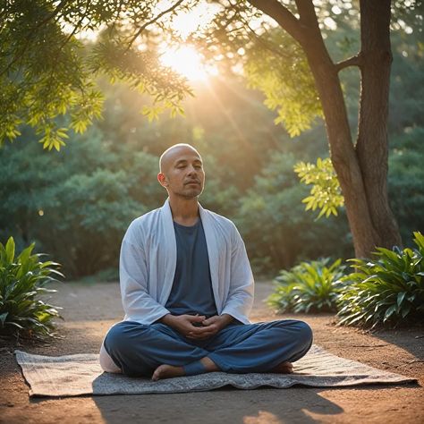 How to Meditate: A Beginner’s Guide to Finding Inner Peace | by Ravifuke | Jul, 2024 | Medium Meditate Aesthetic, Meditation Man, Yoga Man, Peaceful Meditation, What Is Meditation, How To Meditate, Learn To Meditate, Meditation For Beginners, Body Scanning