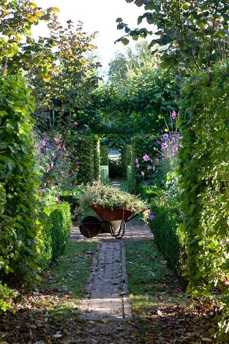 Monty Don Garden, Longmeadow Garden, Monty Don, Areas Verdes, Garden Arbor, Formal Gardens, The Secret Garden, Garden Pathway, Romantic Garden