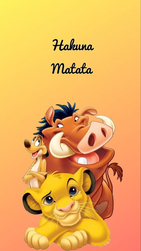 Hakuna Matata Wallpaper, Lion King Wallpaper, Lion King Birthday Party, Paw Wallpaper, Phineas E Ferb, Mickey Mouse Wallpaper Iphone, Lion King Hakuna Matata, Giraffe Pictures, Lion King Party