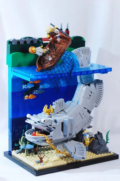 Lego For Adults, Lego Diorama, Dinosaur Room Decor, Lego Kits, Lego Sculptures, Lego Boards, Lego Diy, Lego Animals, Lego Custom Minifigures