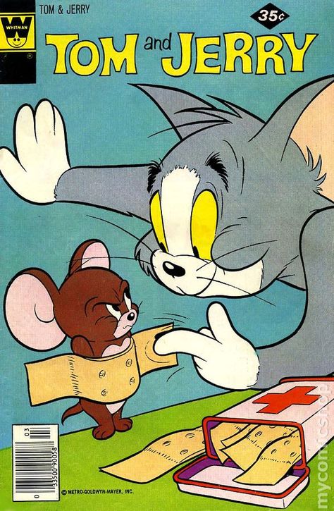 Desenho Tom E Jerry, Tom And Jerry Pictures, Tom And Jerry Wallpapers, Tom And Jerry Cartoon, Cartoon Posters, Gold Key, Cartoon World, Vintage Comic Books, Comic Collection