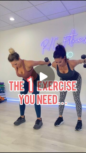 R/C Fitness | Rachael & Christina on Instagram: "ONE compound exercise to hit your entire body!🤯  ✔️Try 12 sets X 3 with medium to heavy dumbbells. ✔️Rest at least 30 to 40-seconds between sets.  Like 👍🏻 • SAVE 📌 • SHARE 👭 • • • • • • #totalbodyworkout #fullbodyworkout #fullbody #fittips #dumbbells #dumbellworkout #quickworkout #compoundexercises #workouttips #fitnessforall #fitnessjourney #workoutvideos #rcfitnessofficial" Full Body Workout Compound Exercises, Fitness At Home, Mom Fitness, Leg Workouts Gym, Workouts Gym, Dumbell Workout, Leg Workouts, Fitness Home, Compound Exercises