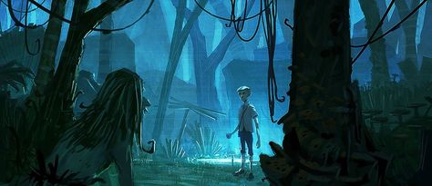 Key Frame Concept Art, Studio Ghibli Background, Comic Book Drawing, Key Frame, Color Script, Fancy Art, Keys Art, Concept Artist, Tree Illustration