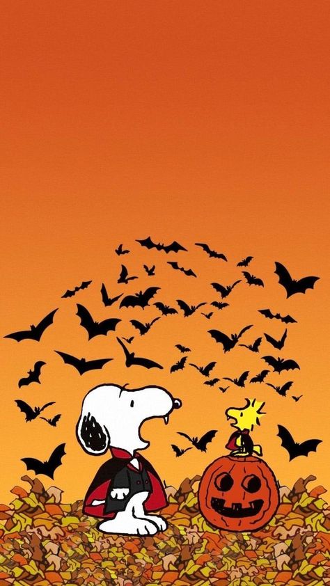 Bolo Snoopy, Peanuts Wallpaper, Helloween Wallpaper, October Wallpaper, Halloween Wallpaper Iphone Backgrounds, Charlie Brown Halloween, Halloween Wallpaper Backgrounds, Halloween Wallpaper Cute, Snoopy Halloween