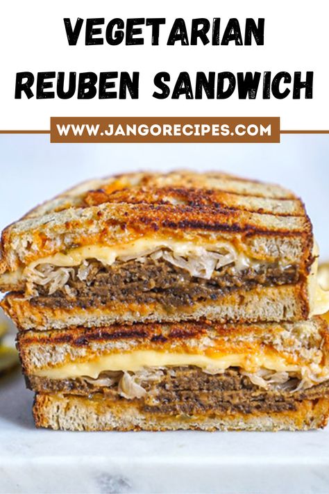 In this blog i will share with you a vegetarian reuben sandwich recipe that is extremely delicious. #VegetarianReubenSandwichRecipe #SandwichRecipe Vegetarian Reuben Sandwich, Vegan Reuben Sandwich, Vegetarian Reuben, Reuben Sandwich Recipe, Vegetarian Sandwich Recipes, Tempeh Bacon, Vegan Meat, Open Faced Sandwich, Reuben Sandwich