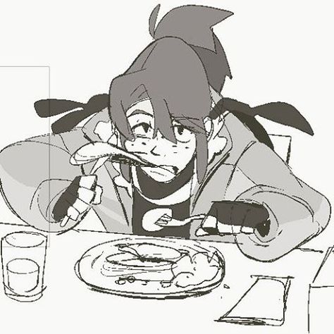 OCs gotta eat too #crazyflush Eating Poses, Celine Kim, Grace Liu, Hug Pose, Storyboard Artist, Drawing Expressions, Daiquiri, Art Poses, Drawing Poses