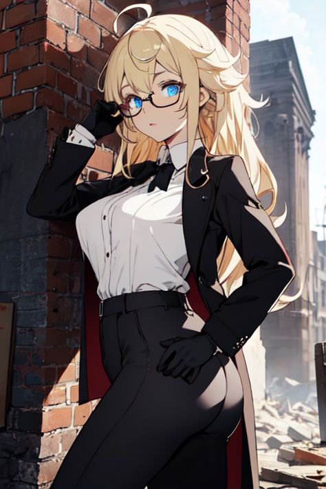 Anime Guild Receptionist, Guild Receptionist, Saga Of Tanya The Evil, Tanya Degurechaff, Girl Und Panzer, Persona Anime, Tanya The Evil, The Chamber Of Secrets, Female Character Art