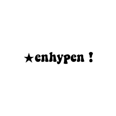 Enhypen Png, Enhypen Logo, Enhypen Stickers, Alphabet Letters To Print, Kpop Diy, Kpop Profiles, Cute Laptop Stickers, Black And White Logos, Iphone App Layout