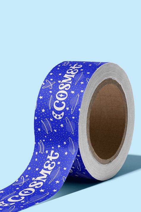 Custom Packaging Tape. Branded Packaging Tape. Branded Shipping Tape. Custom Shipping Tape. Noissue Shipping Tape. Stickermule Shipping Tape Branded Tape Design, Packaging Tape Design Ideas, Packaging Tape Design, Custom Packing Tape, Custom Tape, Cookies Branding, Custom Tissue Paper, Tape Design, Innovative Packaging