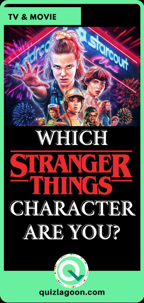 Stranger Things Trivia, Tv Show Quizzes, Stranger Things Quiz, Love Language Test, Film Quiz, Movie Quizzes, Taken Film, Love Quiz, Stranger Things Season 3